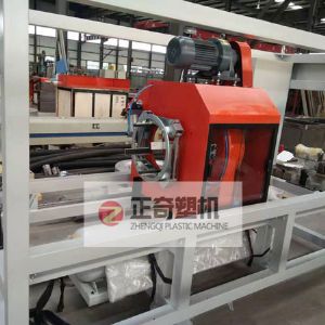 PE管材生產(chǎn)線無線切割機